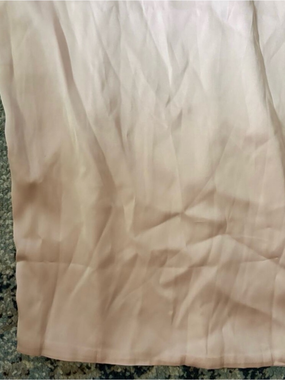 NWT Oh Polly Modern Romance Satin Cowl Neck Midi Dress Blush Pink - Picture 5 of 8